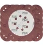 Papier ścierny na rzep do szlifierki oscylacyjnej 125 MM P320 20 szt.