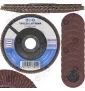 Tarcza listkowa 125 lamelka do szlifowania drewna metalu P80 T29 x10
