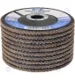 Tarcza listkowa 125 lamelka do szlifowania drewna metalu P120 T29 x10