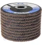 Tarcza listkowa 125 lamelka do szlifowania drewna metalu P60 T29 x10