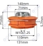 Głowica automatyczna do kosy M10 + żyłka zbrojona 2.4 mm 2 sztuki Głowica automatyczna do kosy M10 + żyłka zbrojona 2.4 mm 2 sztuki