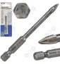 Wiertło do szkła ceramiki płytek 6mm HEX 1/4 85mm TCT 4 ostrzowe