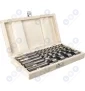 Zestaw wierteł wiertła do drewna 230mm HSS 6-25mm świdry BOX