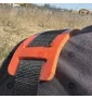 Szelki do kosy spalinowej regulowane, metalowy klips do nac demon stihl husqvarna