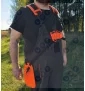 Szelki do kosy spalinowej regulowane, metalowy klips do nac demon stihl husqvarna