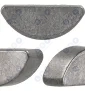 Klin Do Kosy Piły Szlifierki Wiertarki Kosiarki Magneto Koło Pasowe Wpust Czółenkowy 5x12x4 mm Woodruffa DIN 6888 Klin Do Kosy Piły Szlifierki Wiertarki Kosiarki Magneto Koło Pasowe Wpust Czółenkowy 5x12x4 mm Woodruffa DIN 6888