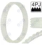 Pasek Napędowy Wielorowkowy 241 x 10 mm 3 Rowki Do Struga Szlifierki Taśmowej Pasek Napędowy Wielorowkowy 241 x 10 mm 3 Rowki Do Struga Szlifierki Taśmowej