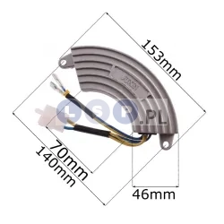 Stabilizator napięcia AVR,AL GX 182F, 188F, 340, 390 250V 470 µF