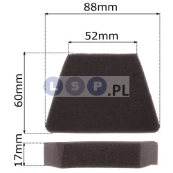 Filtr Powietrza do Partner P350