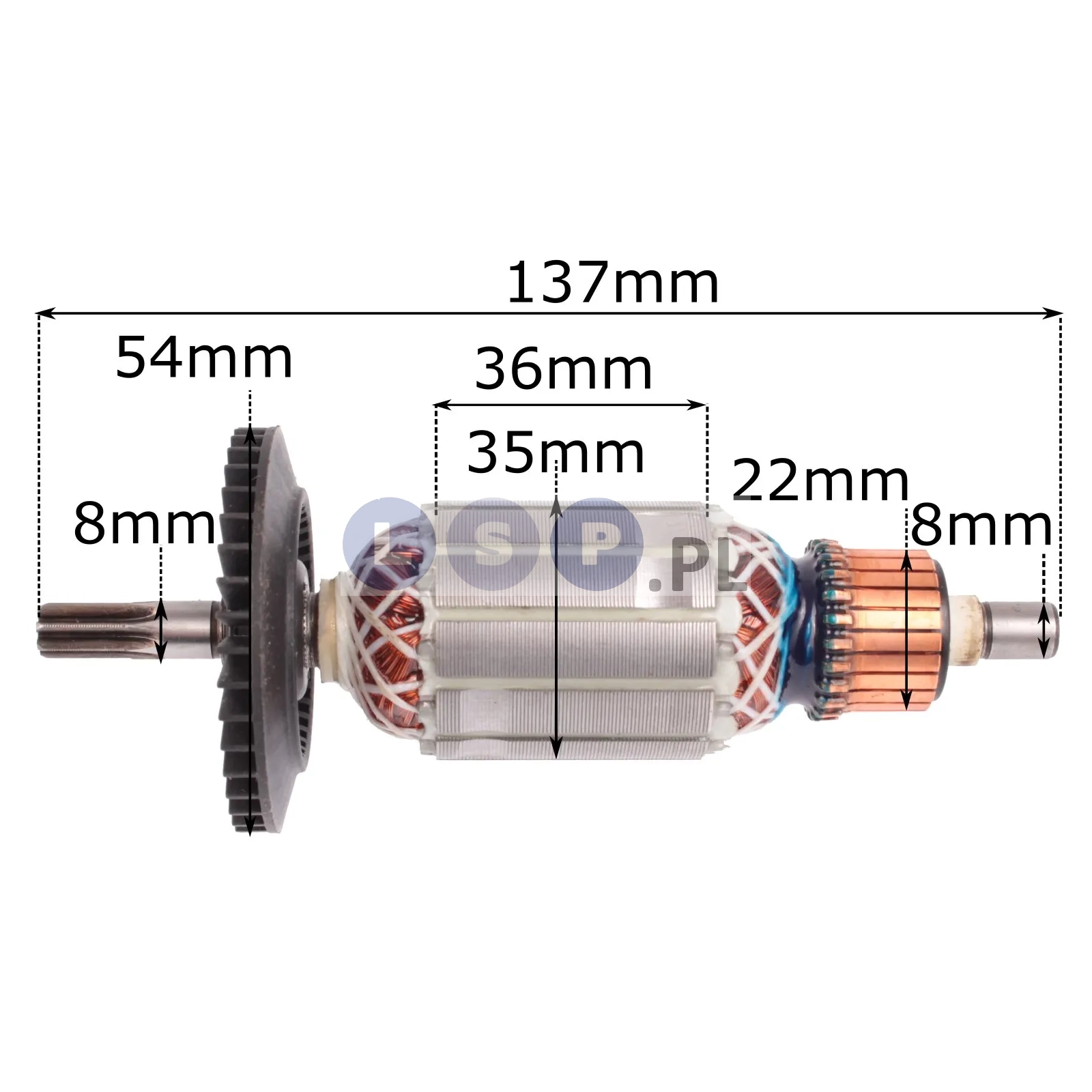 Wirnik do młotowiertarki PBH 2500 zam. za 1619P08993