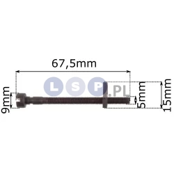Śruba napinacza łańcucha do Partner P340S