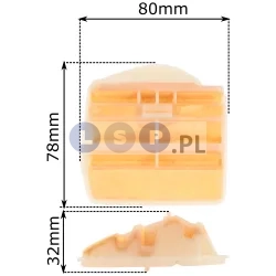 Filtr powietrza HUSQVARNA 445 445E 450 450E