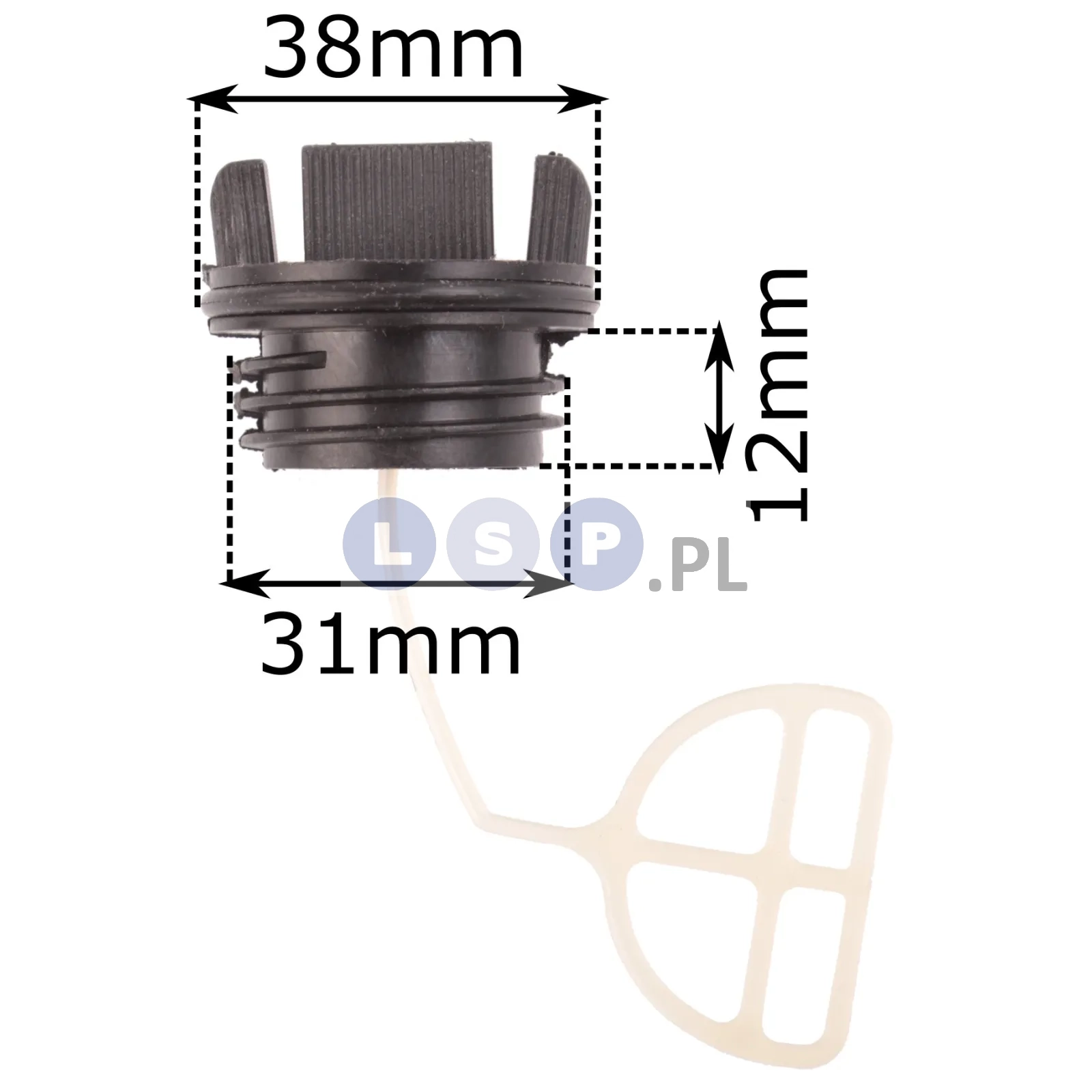 Korek paliwa oleju Husqvarna 36 41 42 51 55 136 137 141