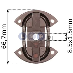 Sprzęgło HUSQVARNA 51, 55, 254, 257, 261 EPA 51 EP