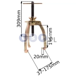 Wielofunkcyjny ściągacz trój-szczękowy 10-12"