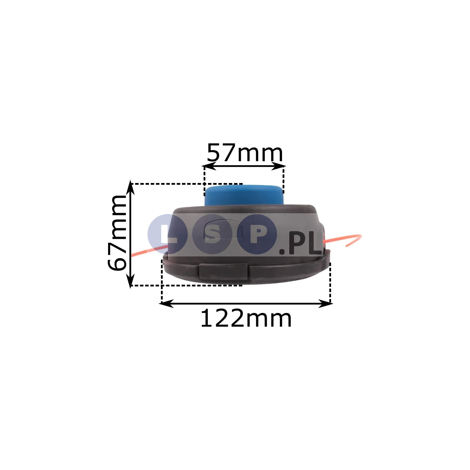 Głowica M12x1,75 typ Husqvarna 35