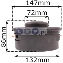 Głowica M12x1,5 typ Stihl 40-2