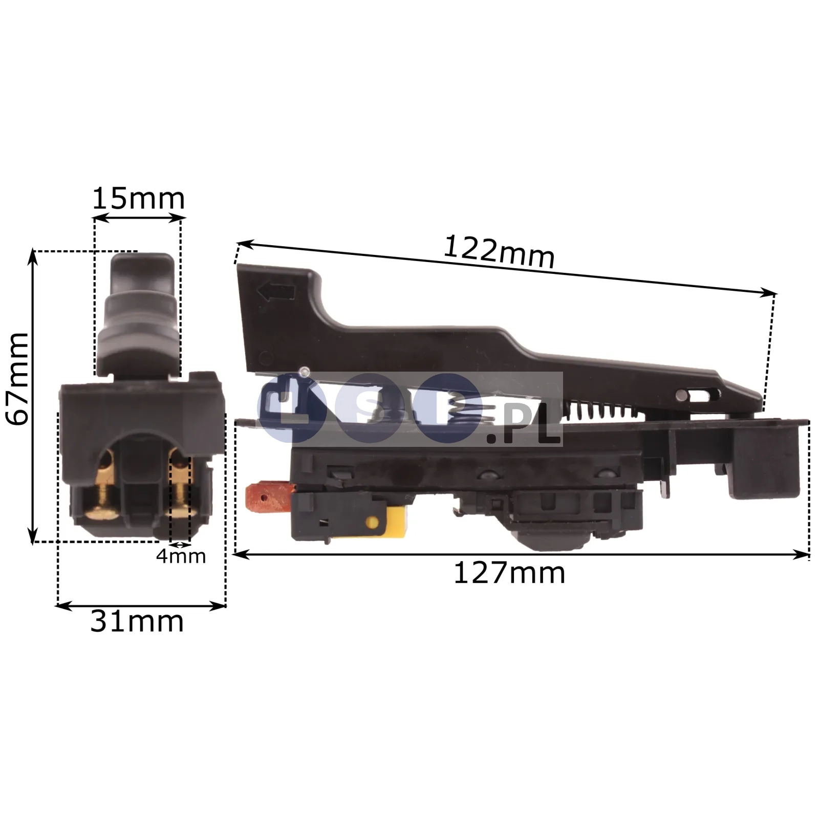 Wyłącznik do szlifierki kątowej Bosch 230 MM