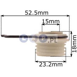 Ślimak pompki oleju MS290 MS310 MS390