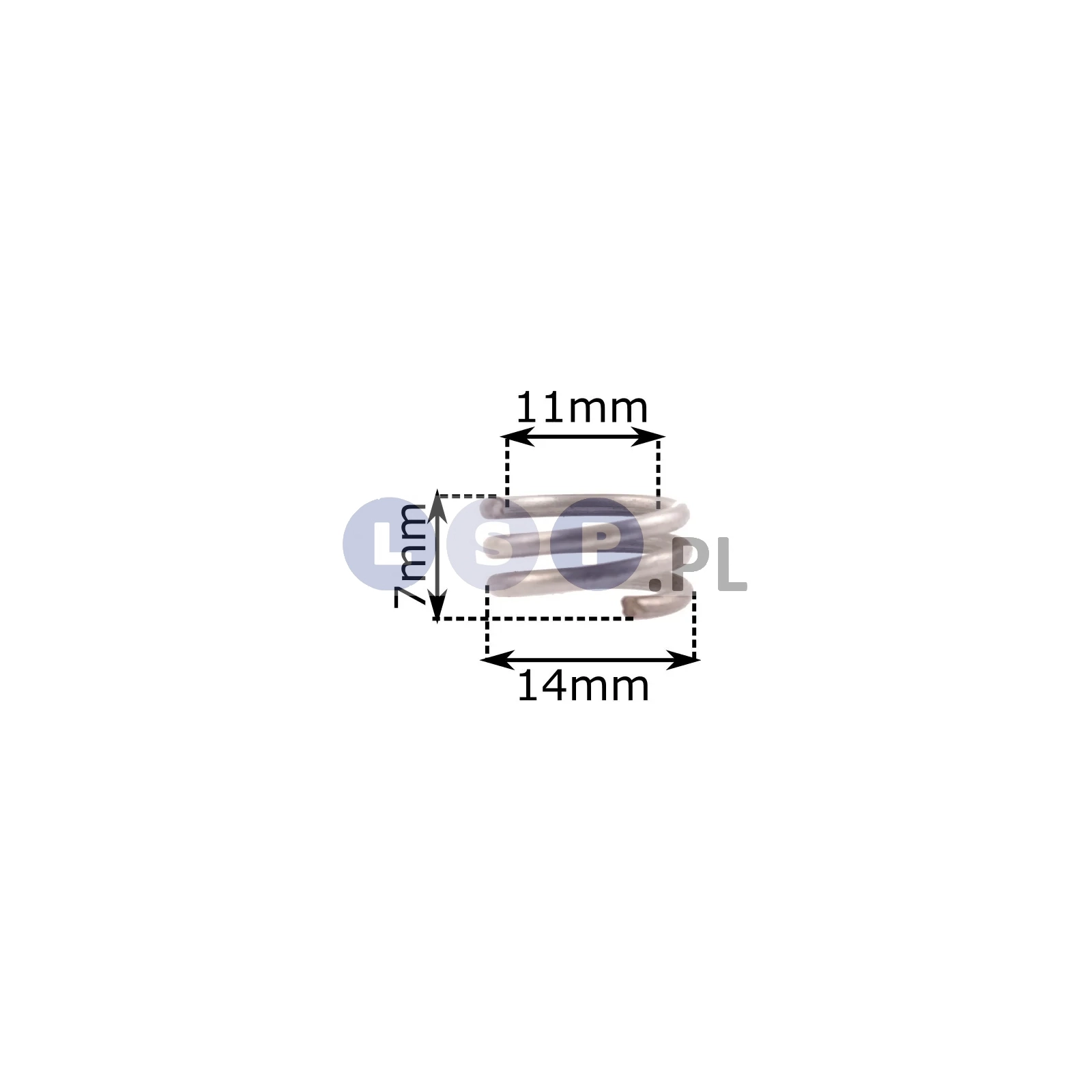 Ślimak napęd pompki oleju HUSQVARNA 235 236 240 E