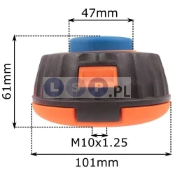 Głowica półautomatyczna DL-2239 M10x1.25 do podkaszarki spalinowej 