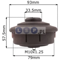 Głowica półautomatyczna 260 M10x1.25 do podkaszarki spalinowej