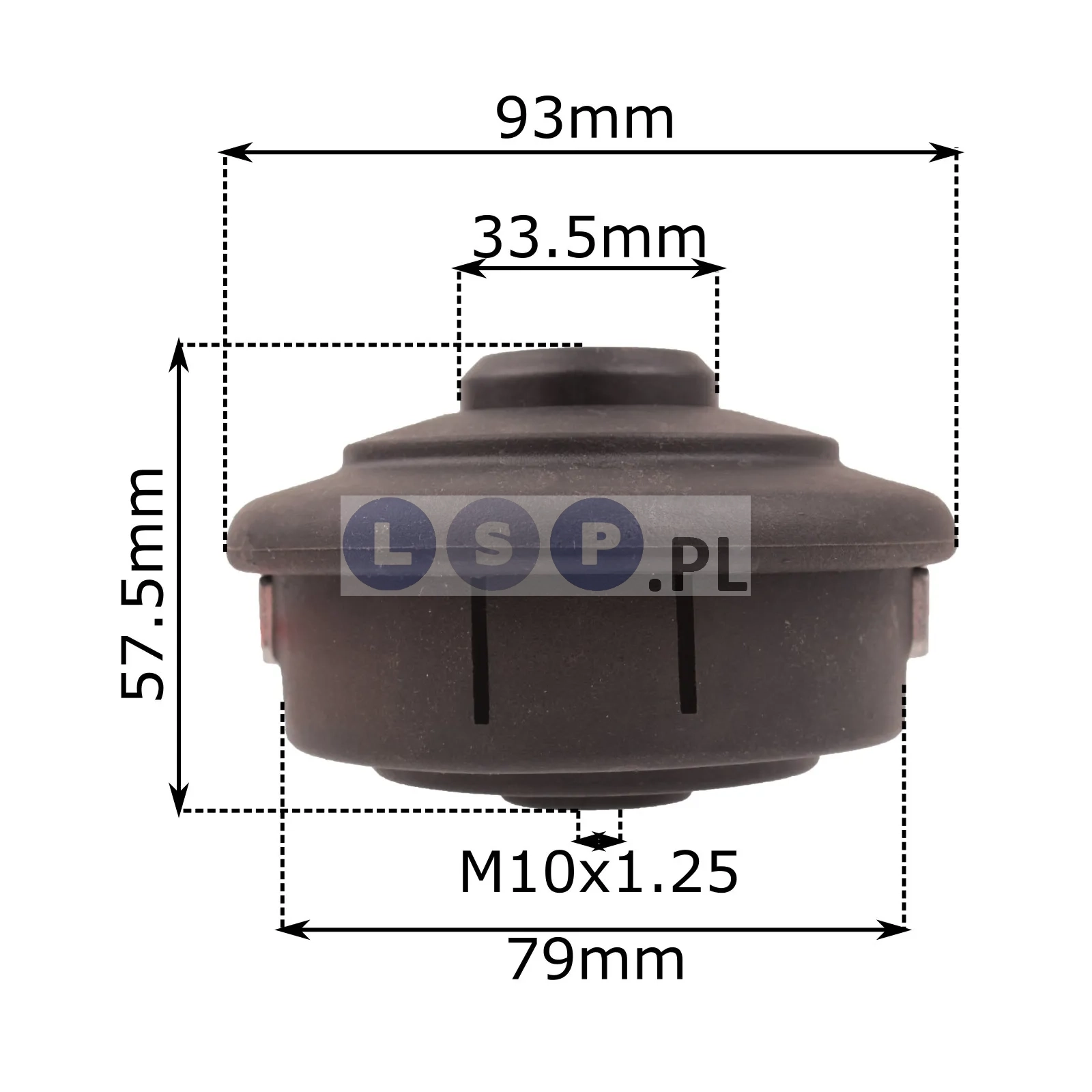 Głowica półautomatyczna 260 M10x1.25 do podkaszarki spalinowej