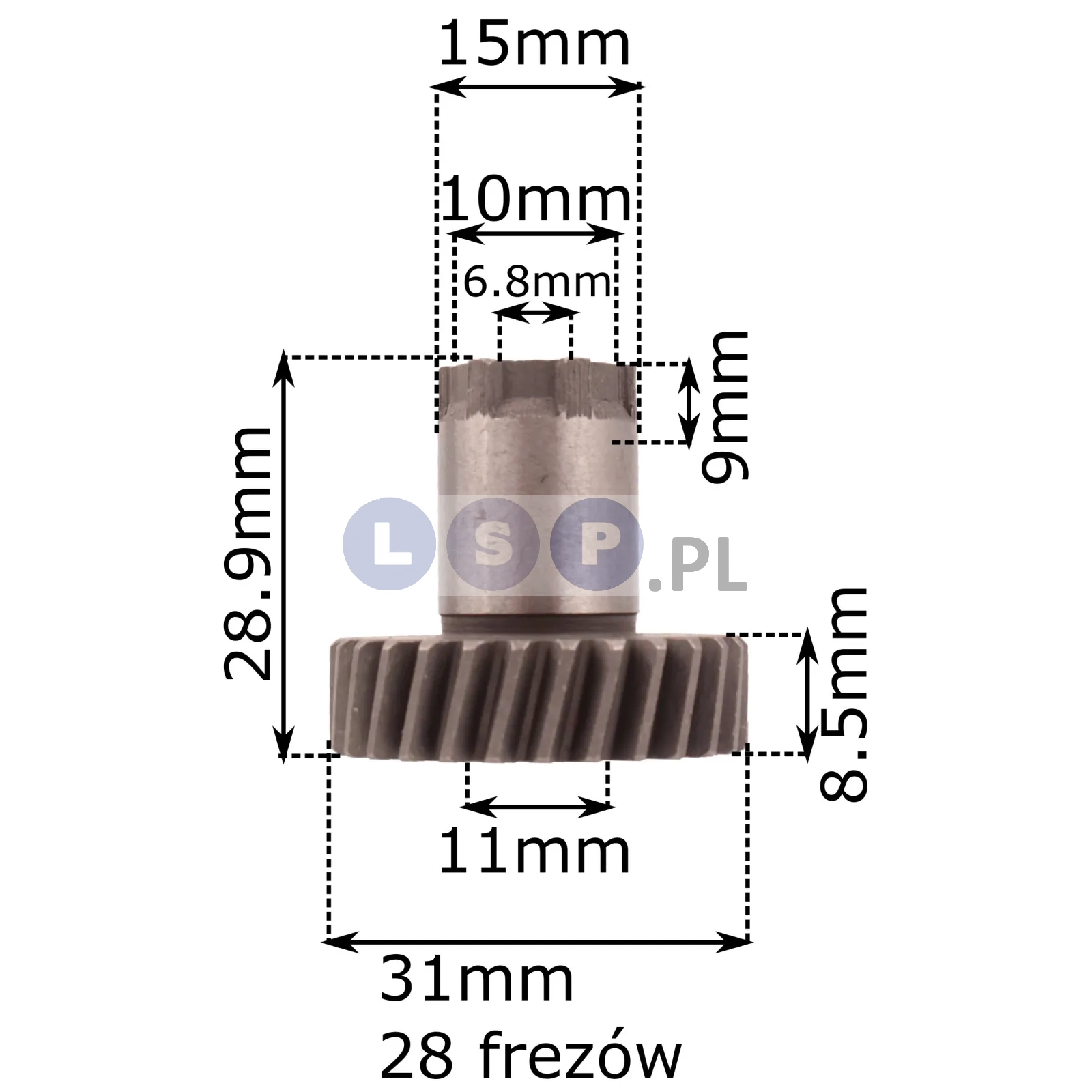 Koło zębate Z 28 Bosch GBH 2-26 DRE