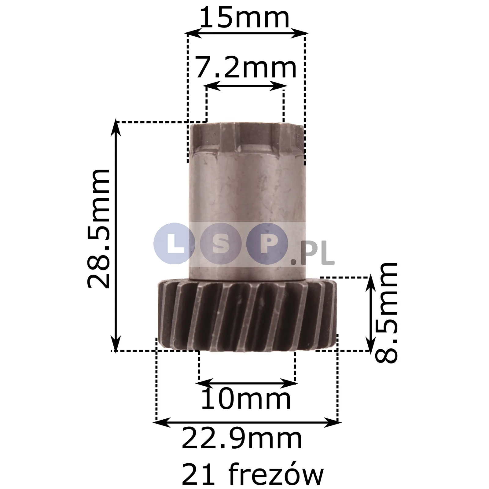 Koło zębate Z 21 Bosch GBH 2-24 DSR.