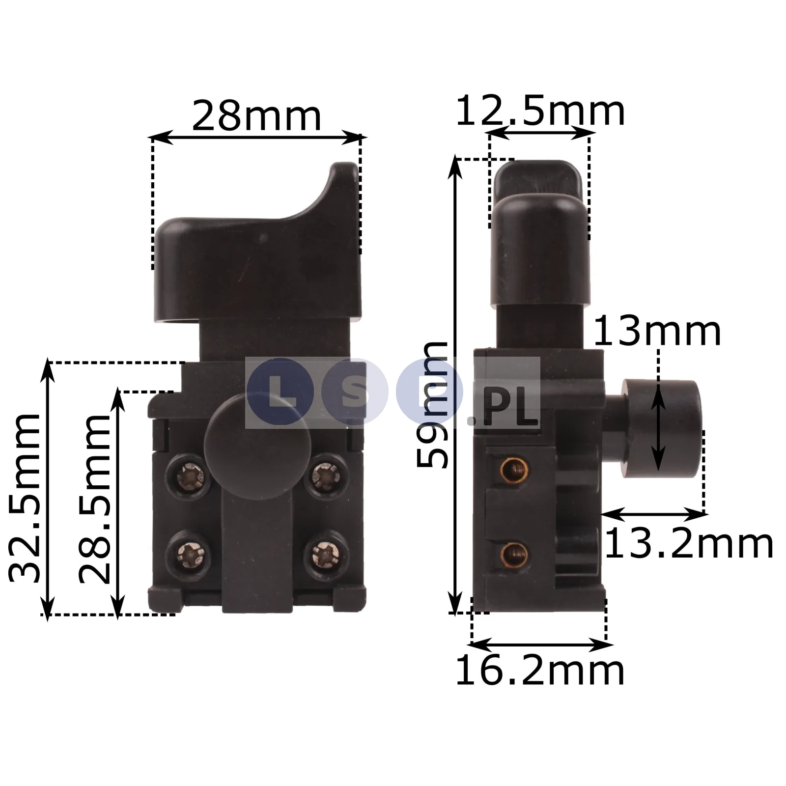 Wyłącznik do piły tarczowej 8A 250V