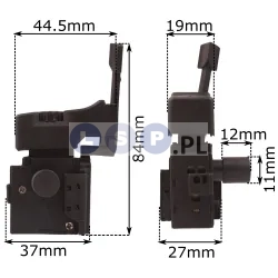 Wyłącznik do chińskiej wiertarki 4A 250V 43-CD410