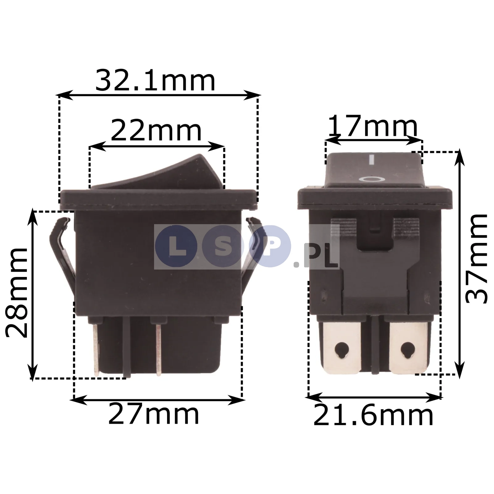 Wyłącznik do chińskiej piłki tarczowej 16A 250V 43-CD446