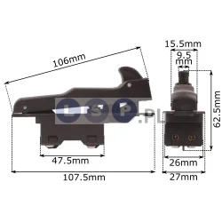 Wyłącznik do szlifierki kątowej
