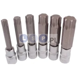 Zestaw nasadek torx T55 - T100 1/2" CrV "JOBIextra" 