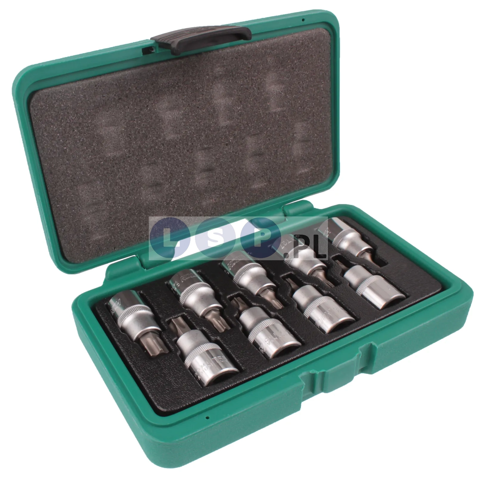 Zestaw nasadek TORX 9 el. T20-T60 1/2" "Honiton"