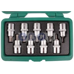 Zestaw nasadek TORX 9 el. T20-T60 1/2" "Honiton"