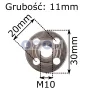 Nakrętka do szlifierki M10 maszyn CNC na tarcze do 100mm z otworem 16mm