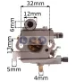 MS240, MS260 MS260C 024 026 Walbro z króćcem kominem duża dziura