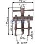 Ściągacz do łożysk 15-50x68mm 2-ramienny sworzni ramion wycieraczek klem alternator