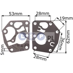  Uszczelki do gaźnika Briggs & Stratton 