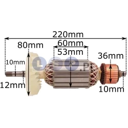 Wirnik do szlifierki Hitachi G23SC3, G23SE2, G18SE3 UB UA SE, SG2 SE3 , 360-594E