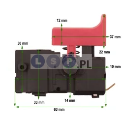 Wyłącznik do młotowiertarki Bosch GBH 18