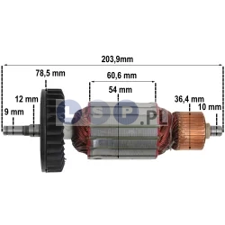 Wirnik do szlifierki Makita 9059 SF 9057, 516713-8