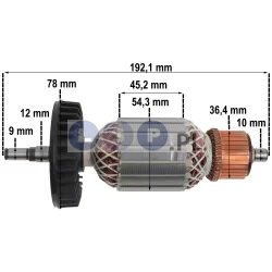 Wirnik do szlifierki Makita 9069 9067 9069 S, 516773-0