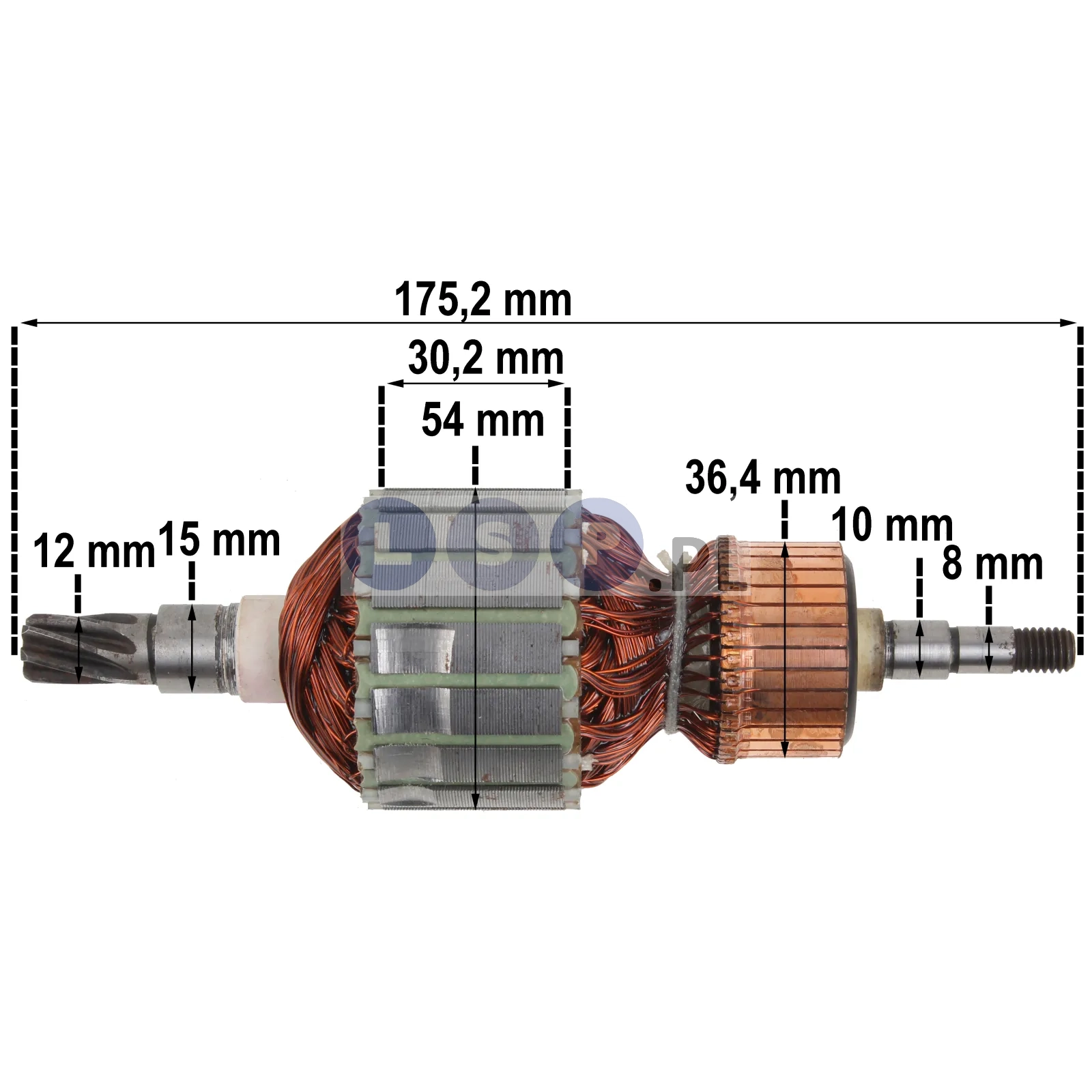 Wirnik do młoda Makita HR4500C, 516843-5