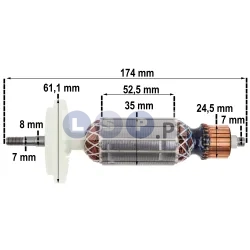 Wirnik DeWalt DWE4237 DWE4235 DWE4233 N442428