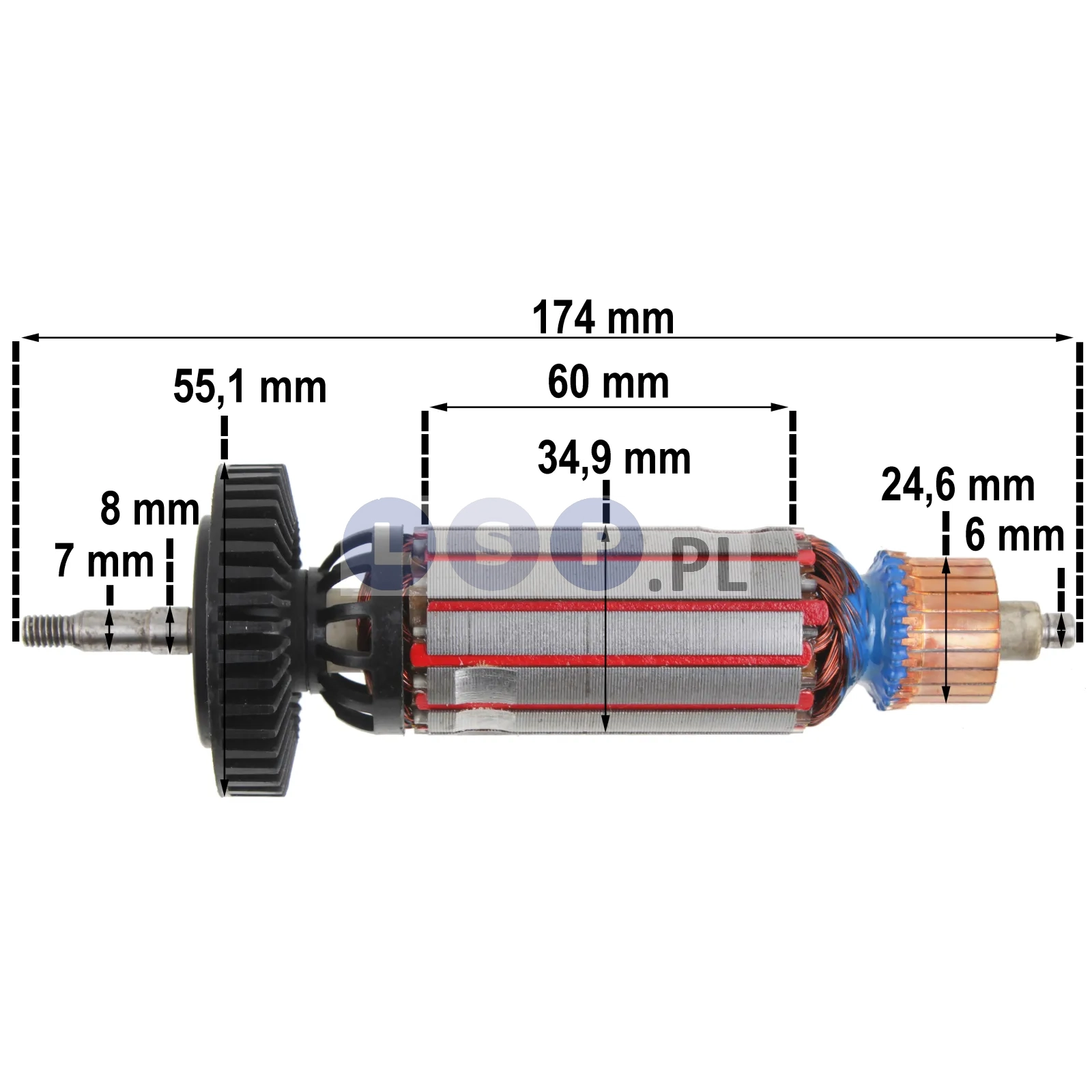 Wirnik do szlifierki Metabo W WE WEA 14-125 PLUS QUICK W 10-125 150 QUICK 310009170, 310007740