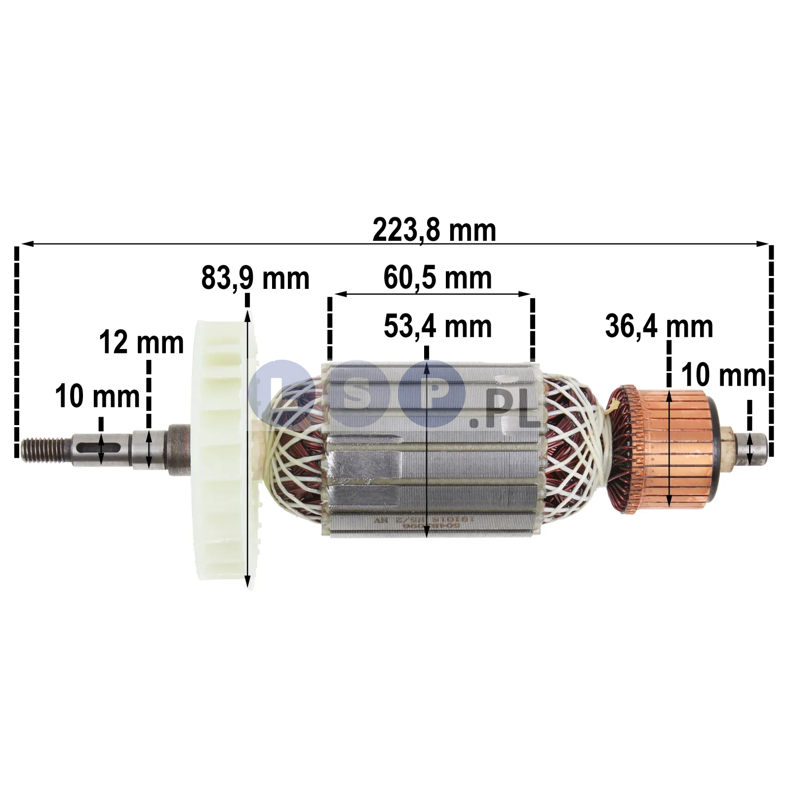 Wirnik do szlifierek Hitachi HITACHI G18SG G23SC2 G18SE2 G23SE G23UB, 360-287E