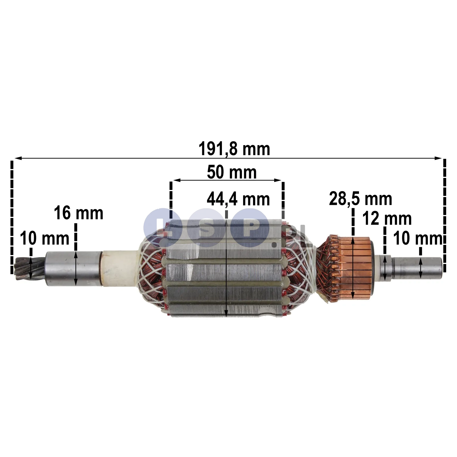 Wirnik do młota DEWALT DW 545 543 SH, BH 45 E, 46 E, SH 50 E, SH 50 EK, 571059-00