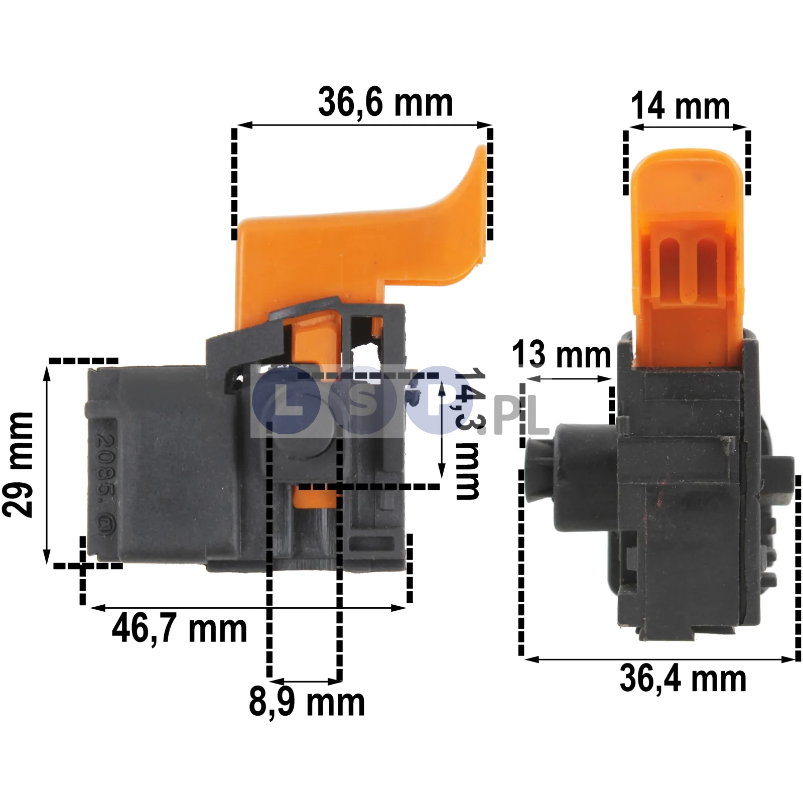 Wyłącznik włącznik Bosch GBH 2-24 DSR DFR